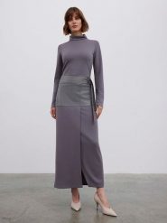 BGN Spódnica w kolorze antracytowym rozmiar: 38. Czarne spódnice damskie BGN, na co dzień, bez wzorów, maxi. Za 178.45 zł.