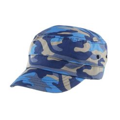 Czapka Urban Camo. Czerwone czapki z daszkiem damskie RESULT HEADWEAR, bez wzorów, z bawełny. Za 49.99 zł.