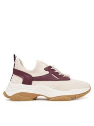 Steve Madden Sneakersy Match-E SM11004643 Beżowy. Brązowe obuwie sportowe damskie Steve Madden, z materiału, bez zapięcia. Za 299.99 zł.