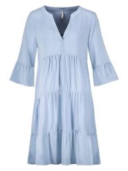 Sublevel Sukienka w kolorze błękitnym rozmiar: XL. Niebieskie sukienki damskie Sublevel, bez wzorów, z wiskozy, bez ramiączek. Za 113.99 zł.