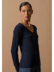 Perfect Cashmere Kaszmirowy sweter "Shannon" w kolorze granatowym rozmiar: L. Niebieskie swetry klasyczne damskie Perfect Cashmere, l, z kaszmiru, bez kołnierzyka. Za 361.95 zł.