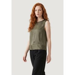 Stanik opaska Kobieta ONLY Onldorsi Aris Sl Loose Top Wvn Cc. Zielone biustonosze sportowe damskie Only, bez wzorów, z wiskozy. Za 158.50 zł.