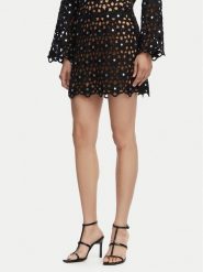 MICHAEL Michael Kors Spódnica mini MS670M4KNE Czarny Regular Fit. Czarne spódnice damskie MICHAEL Michael Kors, m, bez wzorów, z syntetyku, mini. Za 859.99 zł.