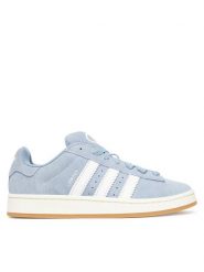 Adidas Sneakersy Campus 00S JQ8346 Niebieski. Niebieskie obuwie sportowe damskie Adidas, ze skóry, bez zapięcia. Za 419.99 zł.