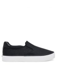 Calvin Klein Tenisówki Vulc Slip On - Jacq HW0HW02411 Czarny. Czarne trampki damskie Calvin Klein, bez wzorów, ze skóry, bez zapięcia. Za 309.99 zł.