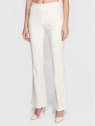 Marciano Guess Spodnie materiałowe 3RGB13 8502Z Écru Flare Fit. Spodnie materiałowe damskie Marciano Guess, z aplikacjami, z materiału. Za 899.99 zł.