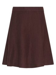 MOSS COPENHAGEN Spódnica "Naira Claritta" w kolorze brązowym rozmiar: M. Brązowe spódnice damskie Moss Copenhagen, na co dzień, m, bez wzorów, ze lnu, midi. Za 144.58 zł.