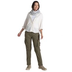 Szalik Nosilife Unisex Dla Dorosłych Infinity II W Paski. Brązowe szaliki damskie Craghoppers, bez wzorów, z bawełny. Za 108.99 zł.