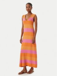 LOLA CASADEMUNT Sukienka codzienna MS2616041 Kolorowy Slim Fit. Sukienki damskie LOLA CASADEMUNT, bez wzorów, z lyocellu, bez ramiączek. Za 712.99 zł.