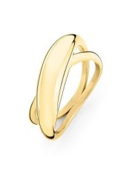 Liebeskind Pierścionek w kolorze złotym rozmiar: 58. Żółte pierścionki damskie Liebeskind, ze stali. Za 130.99 zł.