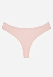 Różowe Majtki Typu Stringi z Bawełną Asoia. Czerwone stringi Born2be, bez wzorów, z bawełny. Za 7.99 zł.