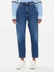 Tommy Jeans Jeansy DW0DW19244 Niebieski Mom Fit. Niebieskie jeansy damskie Tommy Jeans. Za 299.99 zł.