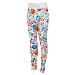 Legginsy sportowe damskie EXTREME HOBBY FOLK 2. Białe legginsy damskie EXTREME HOBBY, s, bez wzorów, z elastanu. Za 229.00 zł.