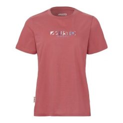 Koszulka damska Musto 1964 Graphic. Czerwone koszulki sportowe damskie Musto, l, bez wzorów, bez ramiączek, żeglarskie. Za 197.50 zł.