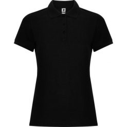 Damska Koszulka Polo Pegaso Premium Z Krótkim Rękawem. Czarne koszulki sportowe damskie ROLY, xl, bez wzorów, bez ramiączek. Za 54.99 zł.