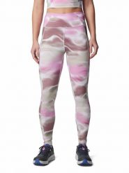 Columbia Legginsy sportowe "Boundless Trek™" w kolorze jasnoróżowo-jasnobrązowym rozmiar: XL. Brązowe legginsy damskie Columbia, xl, bez wzorów, z materiału. Za 96.60 zł.