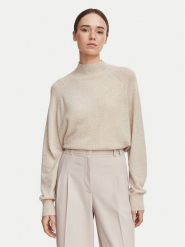 Marella Golf Gennaio 2623366025 Beżowy jasny Regular Fit. Brązowe golfy damskie Marella, s, bez wzorów, z kaszmiru, bez ramiączek. Za 1,299.00 zł.