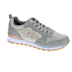 Buty na co dzień damskie SKECHERS RETROS OG 85 skóra. Brązowe obuwie sportowe damskie Skechers, ze skóry, bez zapięcia, trekkingowe, Skechers Sport. Za 243.00 zł.