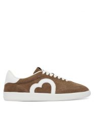 LOVE MOSCHINO Sneakersy JA15112G1OIG0203 Brązowy. Brązowe obuwie sportowe damskie Love Moschino, ze skóry, bez zapięcia. Za 839.99 zł.