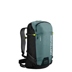 Plecak na narty Ortovox Ravine 34 - arctic grey. Zielone plecaki ORTOVOX, bez wzorów. Za 823.99 zł.