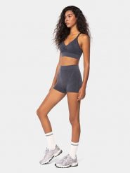 Carpatree Szorty sportowe "Marble Story" w kolorze szarym rozmiar: L. Szare spodenki sportowe damskie Carpatree, l, bez wzorów, outdoorowe. Za 75.34 zł.