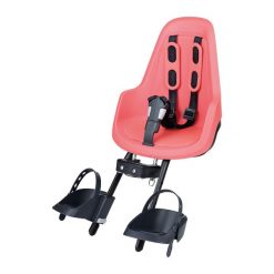 Przedni Fotelik Rowerowy Dla Dziecka ONE. Czerwone foteliki rowerowe BOBIKE. Za 433.50 zł.