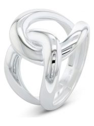 DI GIORGIO Srebrny pierścionek rozmiar: 58. Szare pierścionki damskie DI GIORGIO, srebrne. Za 130.99 zł.