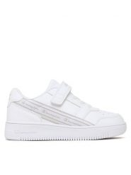 Champion Sneakersy S32506-WW001 Biały. Białe buty sportowe dziewczęce Champion, bez wzorów, ze skóry, bez zapięcia. Za 99.99 zł.