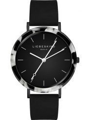 Liebeskind Zegarek kwarcowy w kolorze czarnym rozmiar: onesize. Czarne, analogowe zegarki damskie Liebeskind, ze stali. Za 404.65 zł.