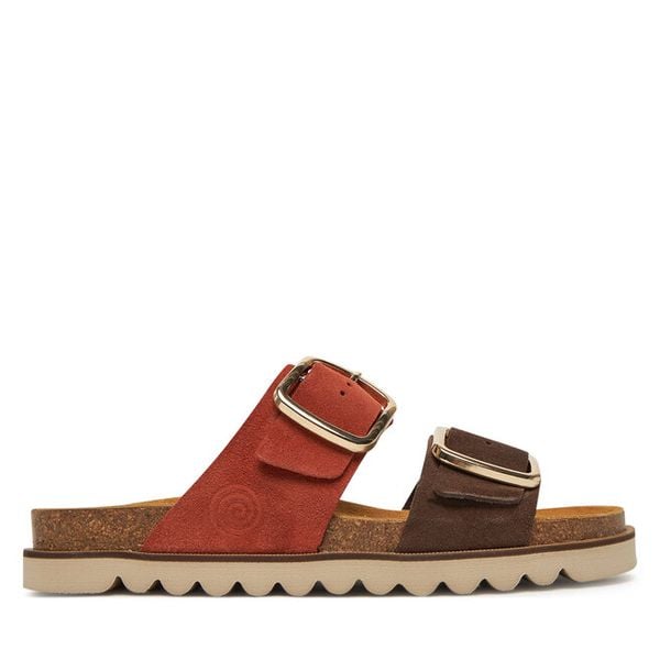 Klapki Dr. Brinkmann. Białe klapki damskie Dr. Brinkmann, bez wzorów, bez obcasa, bez zapięcia. Za 499.99 zł.