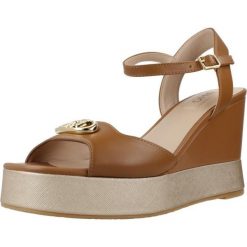 Sandały LIU-JO KAREN 11 Brązowy. Brązowe sandały damskie Liu Jo, bez wzorów, ze skóry, bez obcasa, bez zapięcia. W wyprzedaży za 566.15 zł.