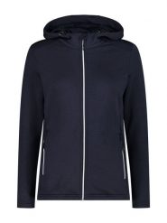 CMP Kurtka polarowa w kolorze granatowym rozmiar: 34. Niebieskie kurtki damskie CMP, bez wzorów, z materiału, bez kaptura. Za 117.17 zł.