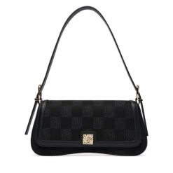 Torebka Steve Madden. Czarne torebki klasyczne damskie Steve Madden, bez dodatków. Za 429.99 zł.