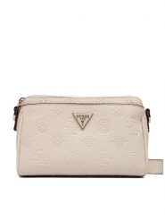 Guess Torebka Cresidia II Mini HWPD98 88720 Écru. Listonoszki damskie Guess, z aplikacjami, ze skóry, bez dodatków. Za 549.99 zł.