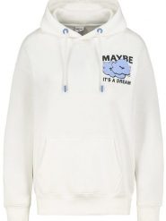 Sublevel Bluza w kolorze białym rozmiar: L. Białe bluzy damskie Sublevel, l, bez wzorów, z kapturem. Za 100.28 zł.