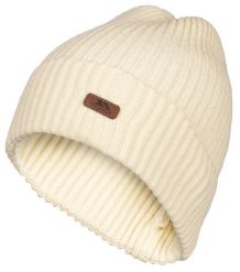 Trespass Dornan - Czapka unisex kremowa, rozmiar S/M. Białe czapki damskie 2117 OF SWEDEN, bez wzorów, z materiału. Za 166.99 zł.