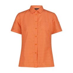 Koszula damska turystyczne CMP 34S5706. Brązowe koszule damskie CMP, s, bez wzorów, sportowe, bez kołnierzyka, bez ramiączek. Za 201.00 zł.