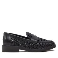 Mokasyny MICHAEL Michael Kors. Czarne mokasyny damskie MICHAEL Michael Kors, bez obcasa. Za 719.99 zł.