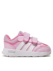 Adidas Sneakersy Tensaur Switch JI1051 Fioletowy. Fioletowe buty sportowe dziewczęce Adidas, bez wzorów, ze skóry, bez zapięcia. Za 119.99 zł.