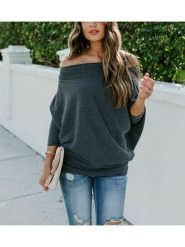 Milan Kiss Sweter w kolorze antracytowym rozmiar: M. Czarne swetry klasyczne damskie Milan Kiss, m, bez kołnierzyka. Za 126.99 zł.