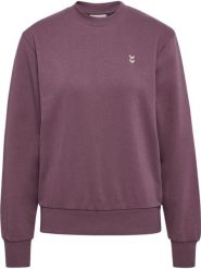 Bluza damska Hummel Pulse. Fioletowe bluzy damskie Hummel, m, bez wzorów, z bawełny, bez kaptura. Za 95.00 zł.