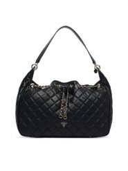 Guess Torebka Juliet HWQG24 56010 Czarny. Czarne torebki klasyczne damskie Guess, ze skóry, bez dodatków. Za 674.99 zł.