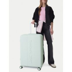 Walizka duża Reebok. Niebieskie walizki Reebok, bez wzorów, duże. Za 349.99 zł.