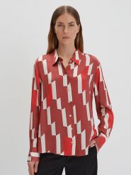Someday Koszula "Zinnova" w kolorze czerwono-białym rozmiar: 38. Białe koszule damskie someday., bez wzorów, z wiskozy, bez kołnierzyka, bez ramiączek. Za 217.99 zł.