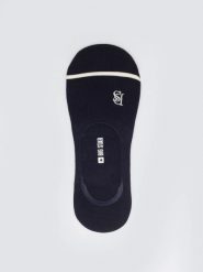 Stopki damskie bawełniane granatowe Nastka 403. Niebieskie skarpetki damskie Big Star, bez wzorów, z bawełny. Za 19.99 zł.