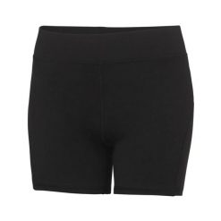 Damskie spodenki treningowe Just Cool. Czarne spodenki sportowe damskie JUST COOL, m, bez wzorów. Za 91.00 zł.