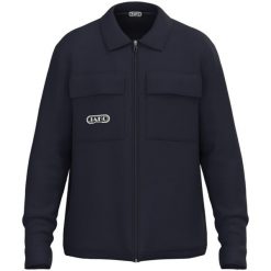 Koszula na zewnątrz Jako Wardrobe. Niebieskie koszule damskie JAKO, m, bez wzorów, z materiału, eleganckie, bez kołnierzyka, bez ramiączek. Za 301.90 zł.