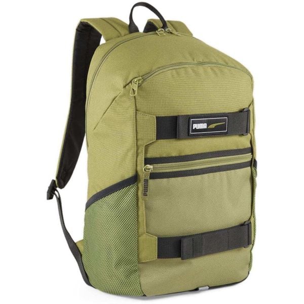 Plecak Puma Deck Backpack 22 L. Zielone plecaki Puma, bez wzorów, z poliesteru. Za 290.00 zł.