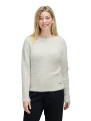 BETTY & CO Sweter w kolorze kremowym rozmiar: 36. Brązowe swetry klasyczne damskie Betty & Co, bez kołnierzyka. Za 164.95 zł.