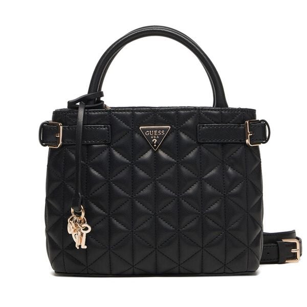 Torebka Guess. Czarne kuferki damskie Guess, bez dodatków. Za 589.99 zł.